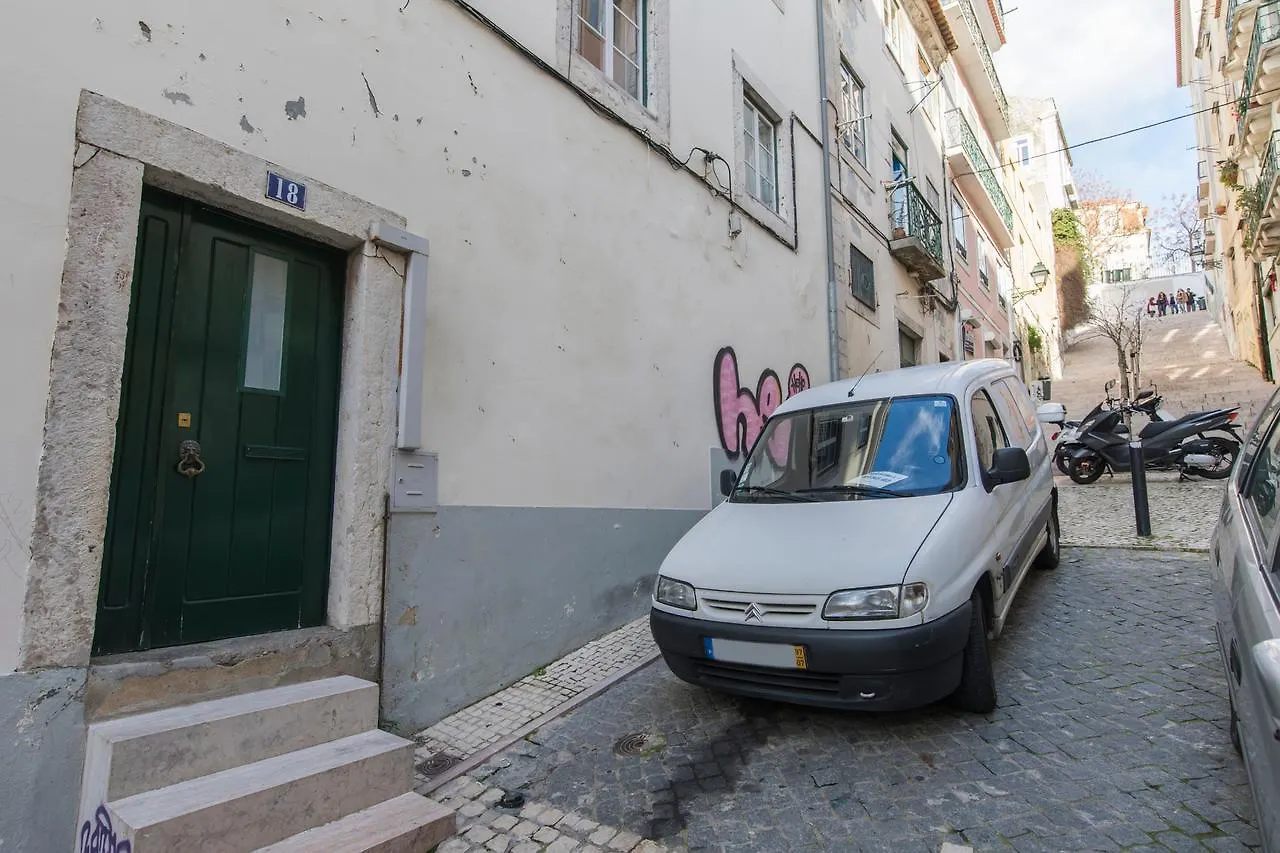 Apartmán Lovelystay - Bica Patio Duplex Lisboa